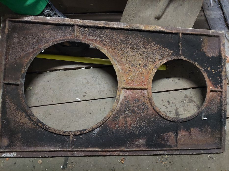 Плита чавуна без кілець