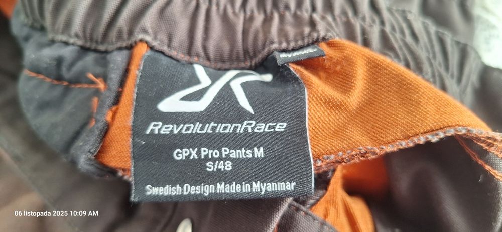 Spodnie  revolution race GPX pro pants S 48