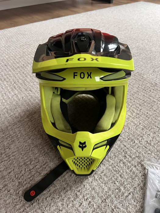 FOX V3 Solid enduro motocross shoei airoh