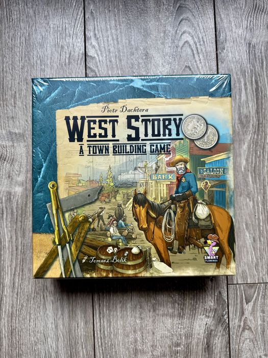 West Story + dodatek + metalowe monety + tacki na żetony