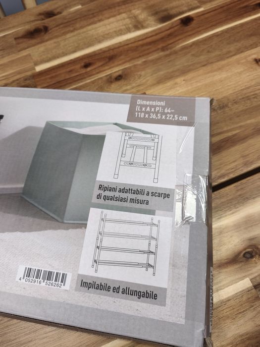 Sapateira capacidade até 10 pares em metal novo ler anúncio