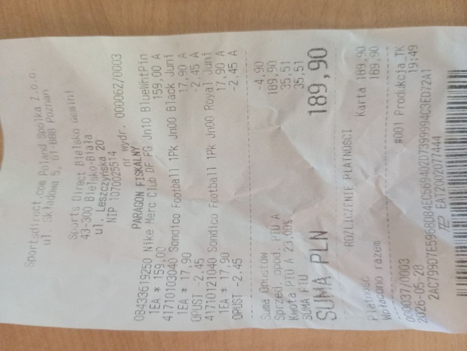 Buty piłkarskie nike 38 ,korki  trzymiesietrzne