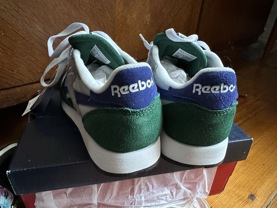 Reebok Classic Leather zielone 37.5 nowe