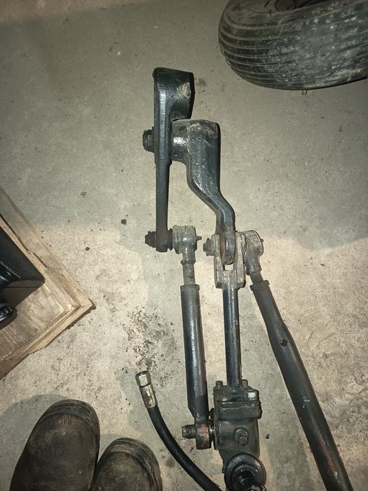 Wspomaganie Zetor 7211 i kolumna kierownicza