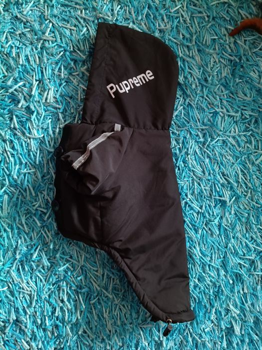 Kurtka dla psa rozmiar L długość 34cm czarna