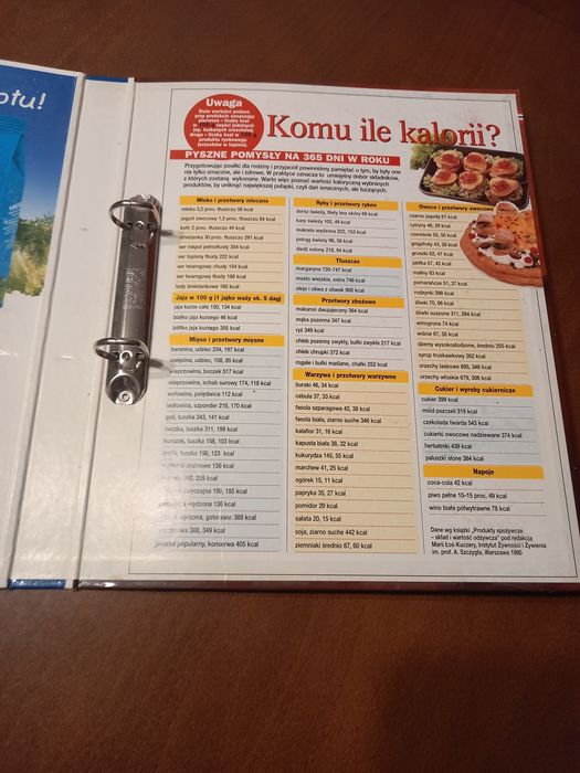 Segregator wielka księga kucharska