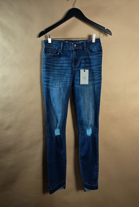 vero moda czarne spodnie damskie s 36 nowe skinny