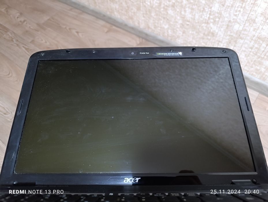 Ноутбук Acer ASPIRE 5536(MS2265)-AMD Athlon x2 3Gb-DDR2
DVD-RW-ATI Rad