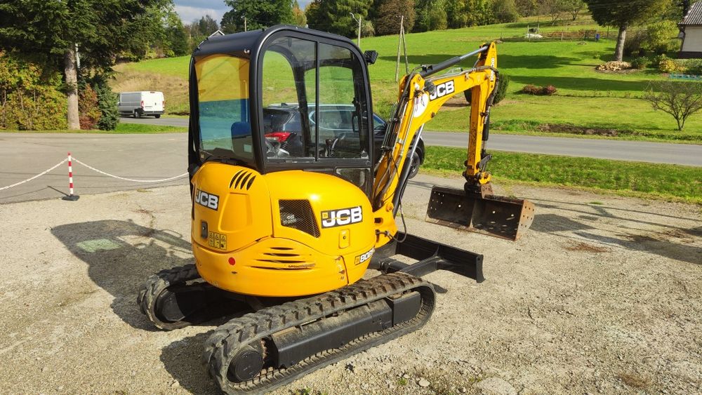 Minikoparka JCB 8025  2016R 3 ŁYŻKI BRUTTO mini koparka