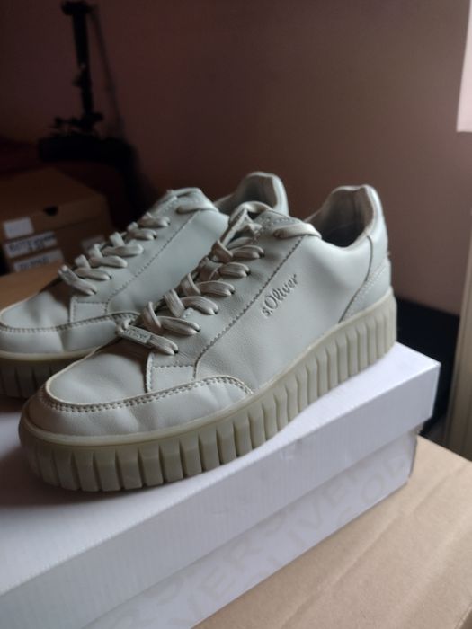 Nowe sneakersy s.Oliver Soft Blue – rozmiar 38