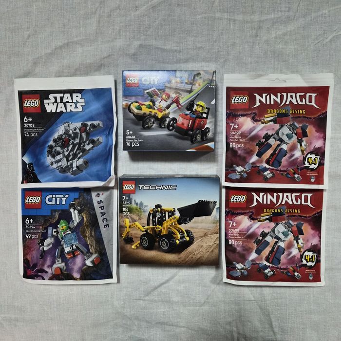 Лего Lego (Star Wars,Ninjago,City,Technic) НОВІ! Набори Лєго, Конструктор.