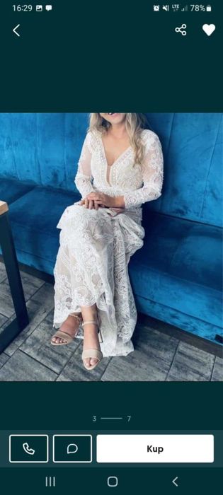 Suknia ślubna Jasmine Empire M