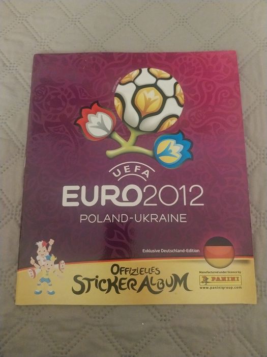 Caderneta Euro 2012 Vazia
