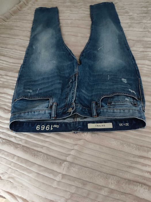 Jeansy GAP 1969 SKINNY 32/30