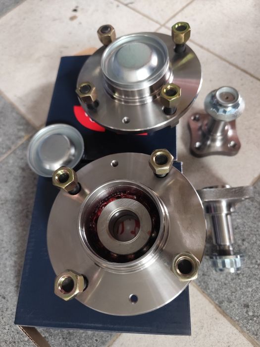 Piasty z czopami ATV 4x110 do budowy przyczepki