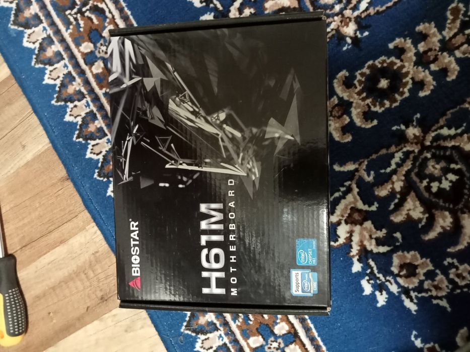 Комплект, H61MHV3, i7-2600, ram 16 GB