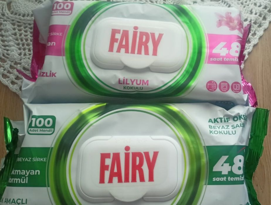 Chusteczki nawilżane fairy