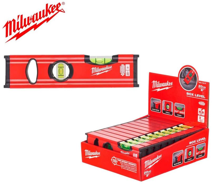 Рівень Milwaukee Slim Box 20 см магнітний, немагнітний