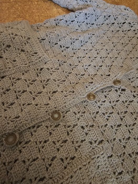 Peça feita à mão em croché