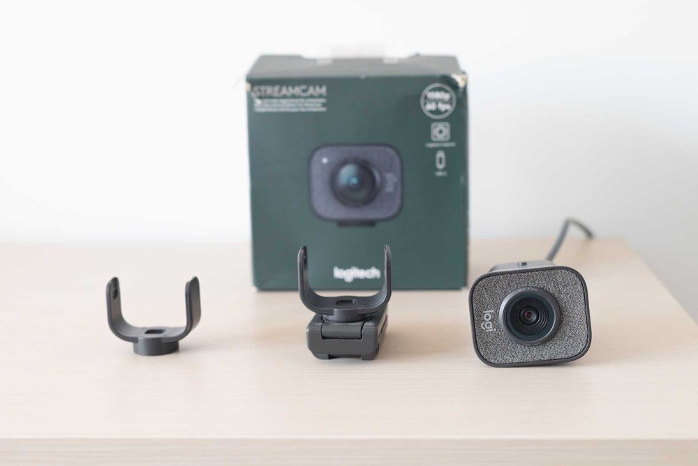 logitech streamcam / câmara logitech