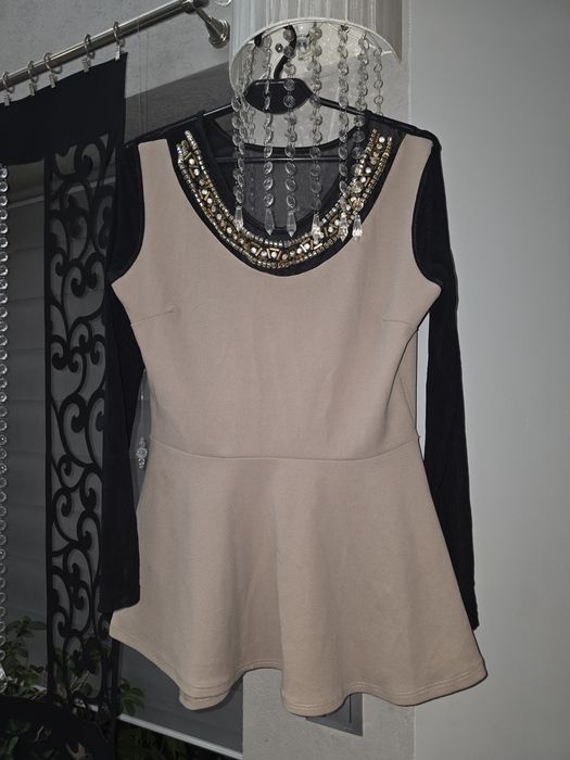 Elegancka baskinka bogato zdobiona XL/ xxl