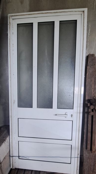 Porta aluminio com vidro