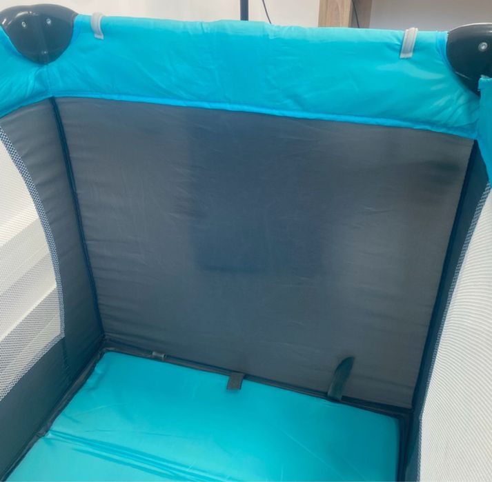 Lozeczko turystyczne dziecięce dla dziecka 120x60 z przewijakiem