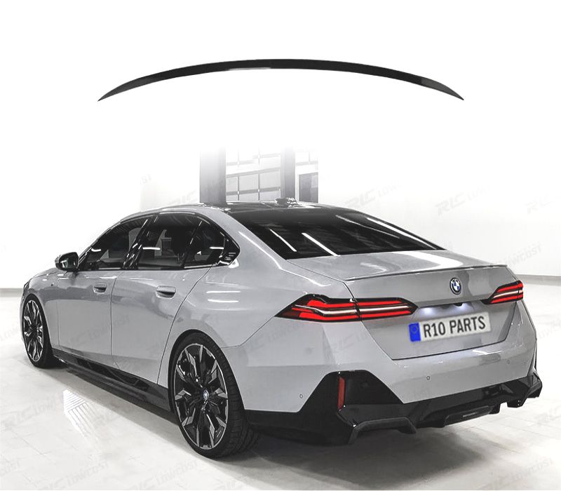 AILERON SPOILER BMW G60 23- LOOK M PRETO BRILHANTE