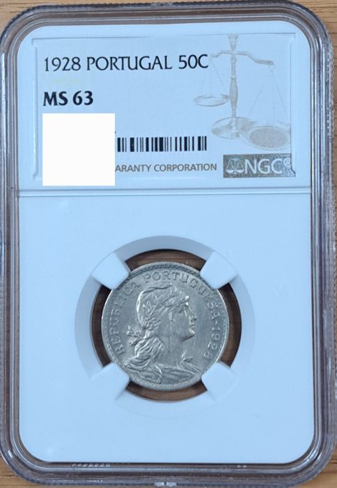 50 centavos 1928 MS63
