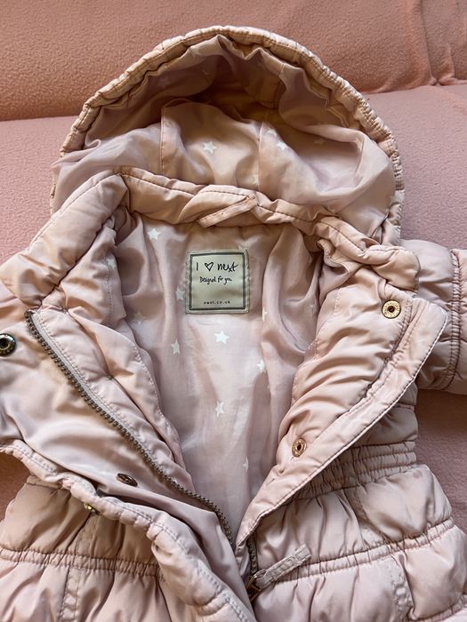 Kurteczki zimowe kurtki dla dziewczynki 86-96