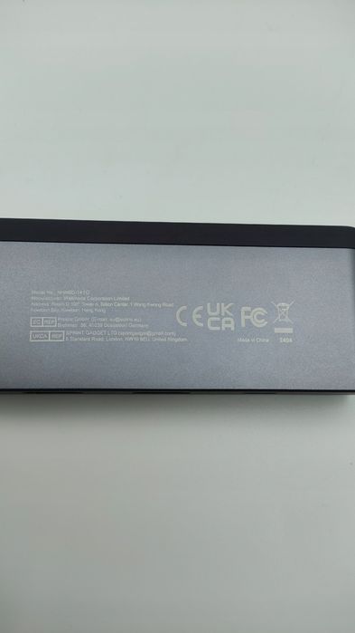 NOVOO USB C HUB podwójny adapter  6W1 HDMI 4K KONCENTRATOR 980