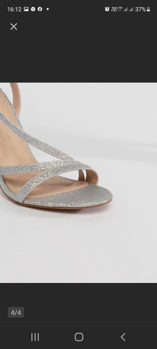 Szpilki brokatowe 41 . Nowe. Polecam.