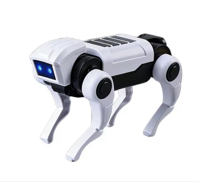 Brinquedo Robô Cão RC de Montagem DIY, Kit de Robô Mecânico com Controle Remoto