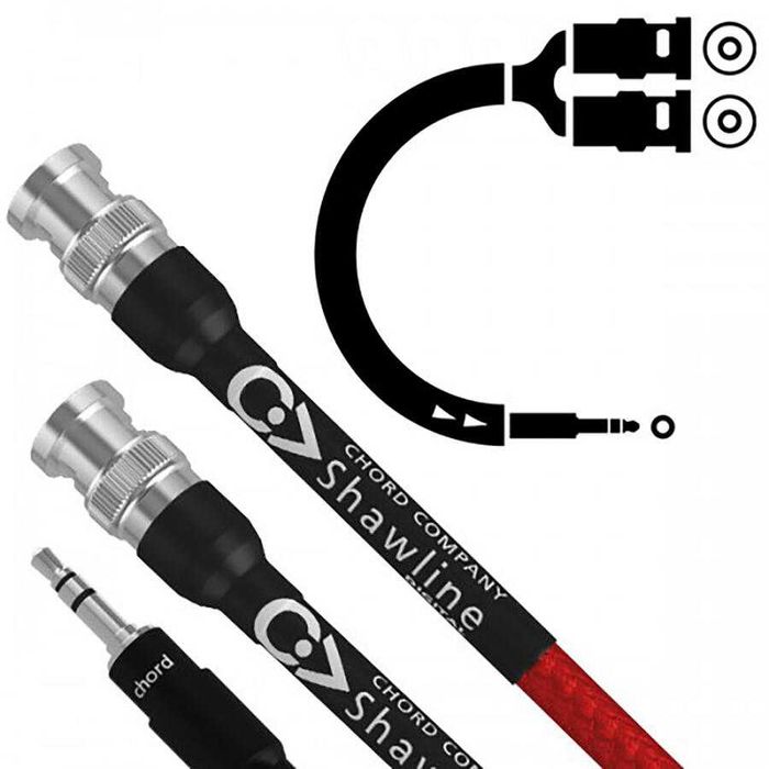 Chord Shawline 2BNC-Minijack 1m