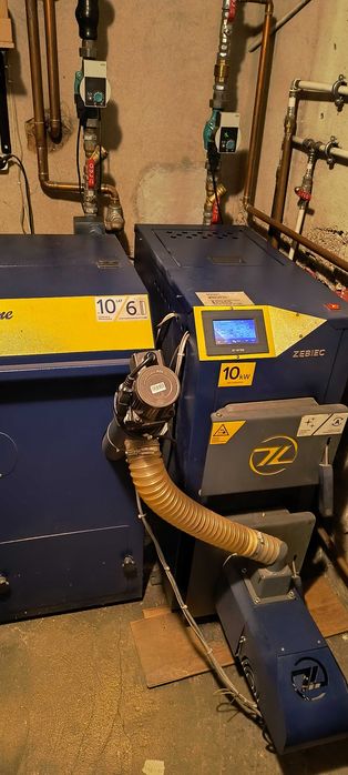 Kocioł na pellet Zębiec 10kW
