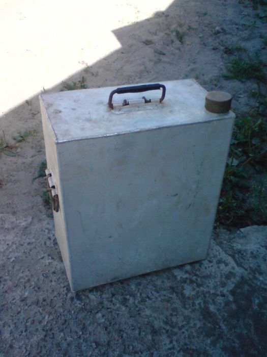 Каністра алюмінієва, 38 л.