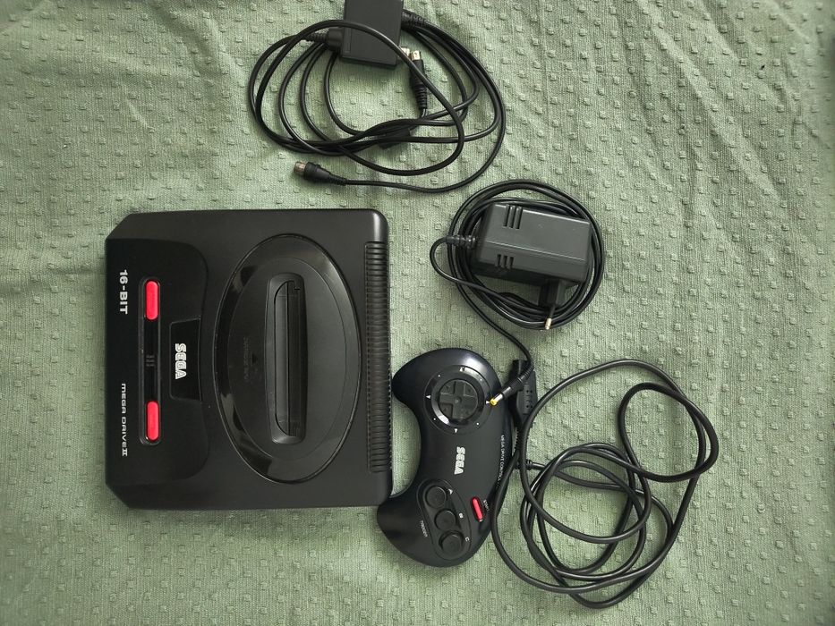 Mega Drive 2 + Jogos