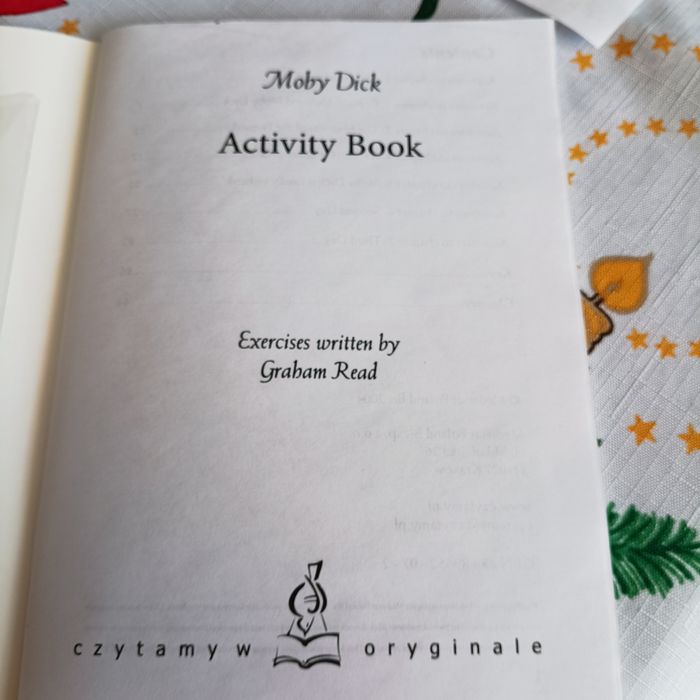6* ,,Activity Book "- Moby Dick z płytą