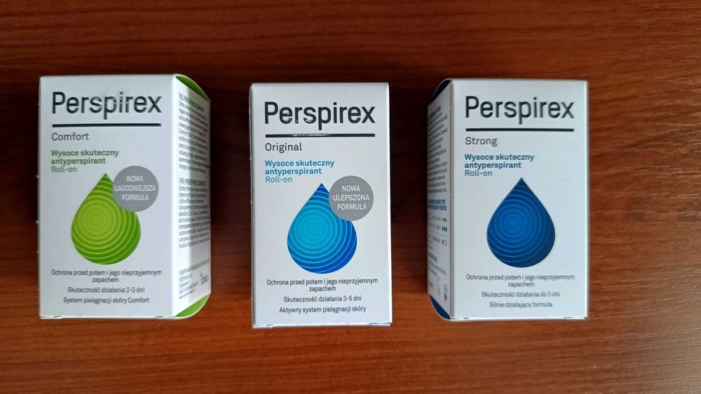 Antyperspirant - Perspirex 20 ml. Comfort , Oryginal , Strong