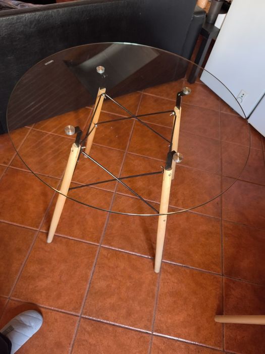 Mesa jantar vidro