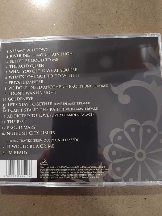 Cd da Tina Turner best of novo