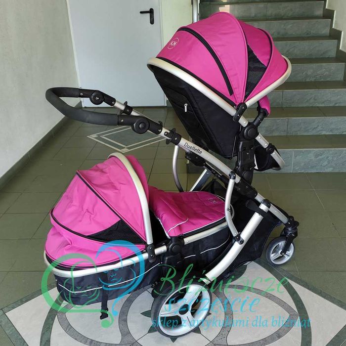 Wózek dla dwójki dzieci KOMIS