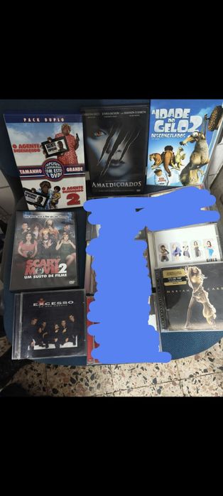 Vendo DVD's e CD's