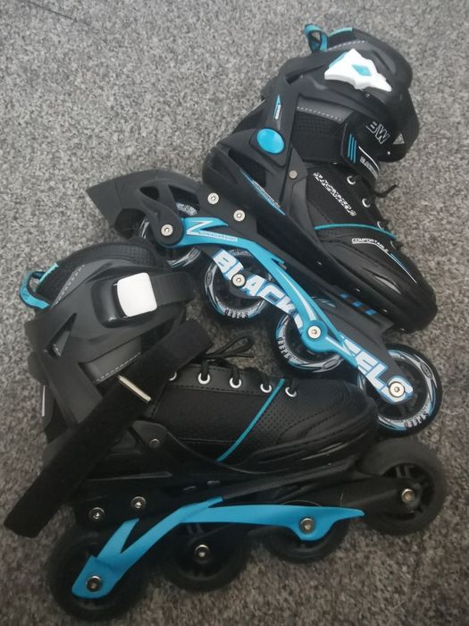 Rolki, łyżworolki black wheels slalom 37