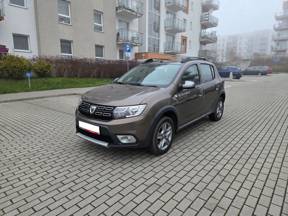 Dacia Sandero Stepway 0,9 TCE 90 KM Klimatyzacja Stan BDB Auto z GWARANCJĄ !!!