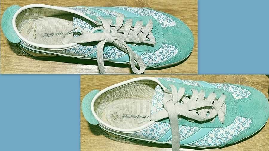 DOLCIS skórzane półbuty damskie casual style 39 stan dobry