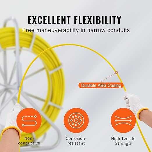 Koło linowe z włókna szklanego 150m