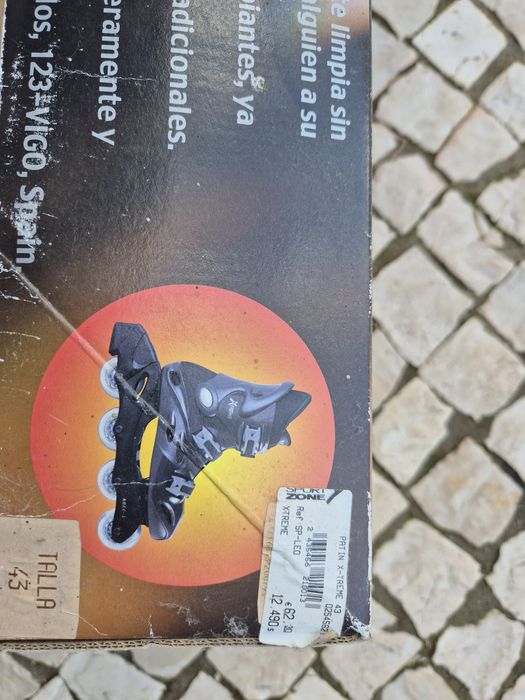 Patins em linha como.novos