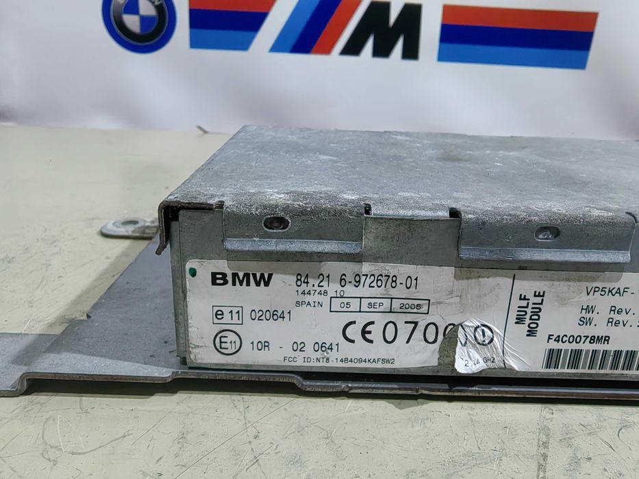 Modulo/unidade MULF Bluetooth BMW serie 1/3/5 E90/E60/E87 6953.044