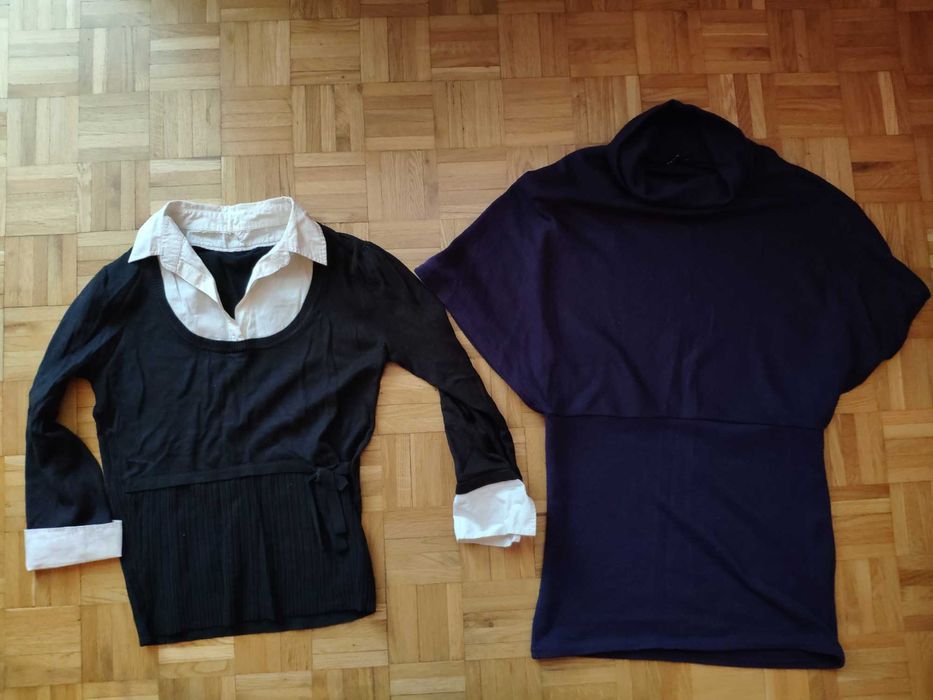 Zestaw ubrań bluzek bluzki bluzeczki r. M/38 damskie